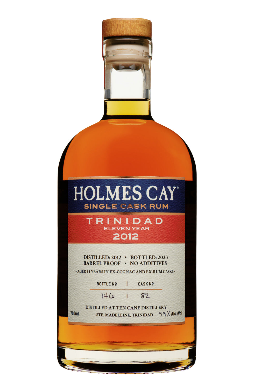 Holmes Cay Barbados 11 Year Old Single Cask Rum