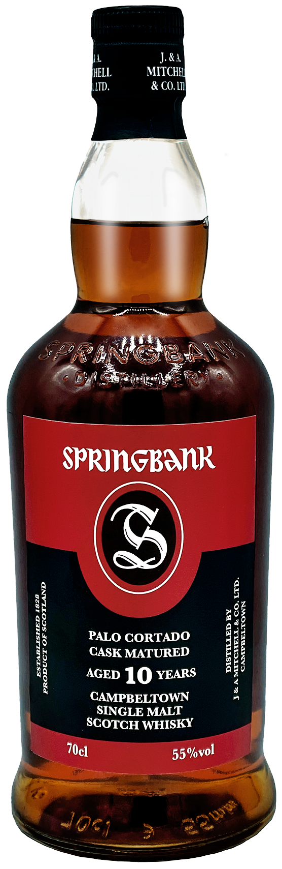 SPRINGBANK 10YO PALO CORTADO 55% 2023 23/182