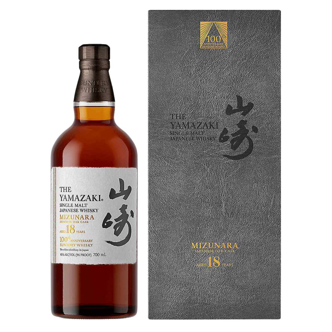 SUNTORY WHISKY THE YAMAZAKI 18YO MIZUNARA ANNIVERSARY EDITION