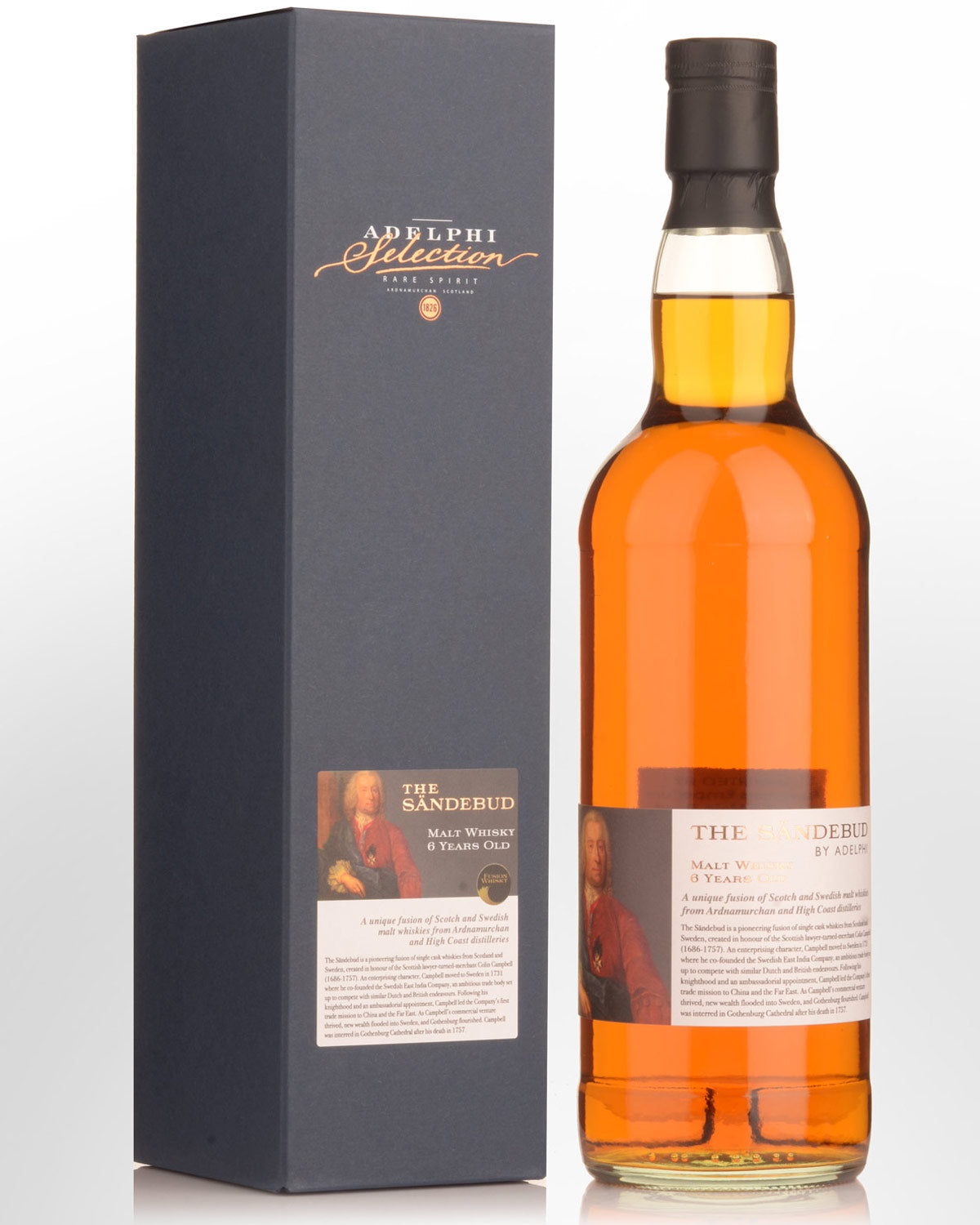 Adelphi The Sandebud 6 Year Old Fusion Cask Strength Whisky (700ml