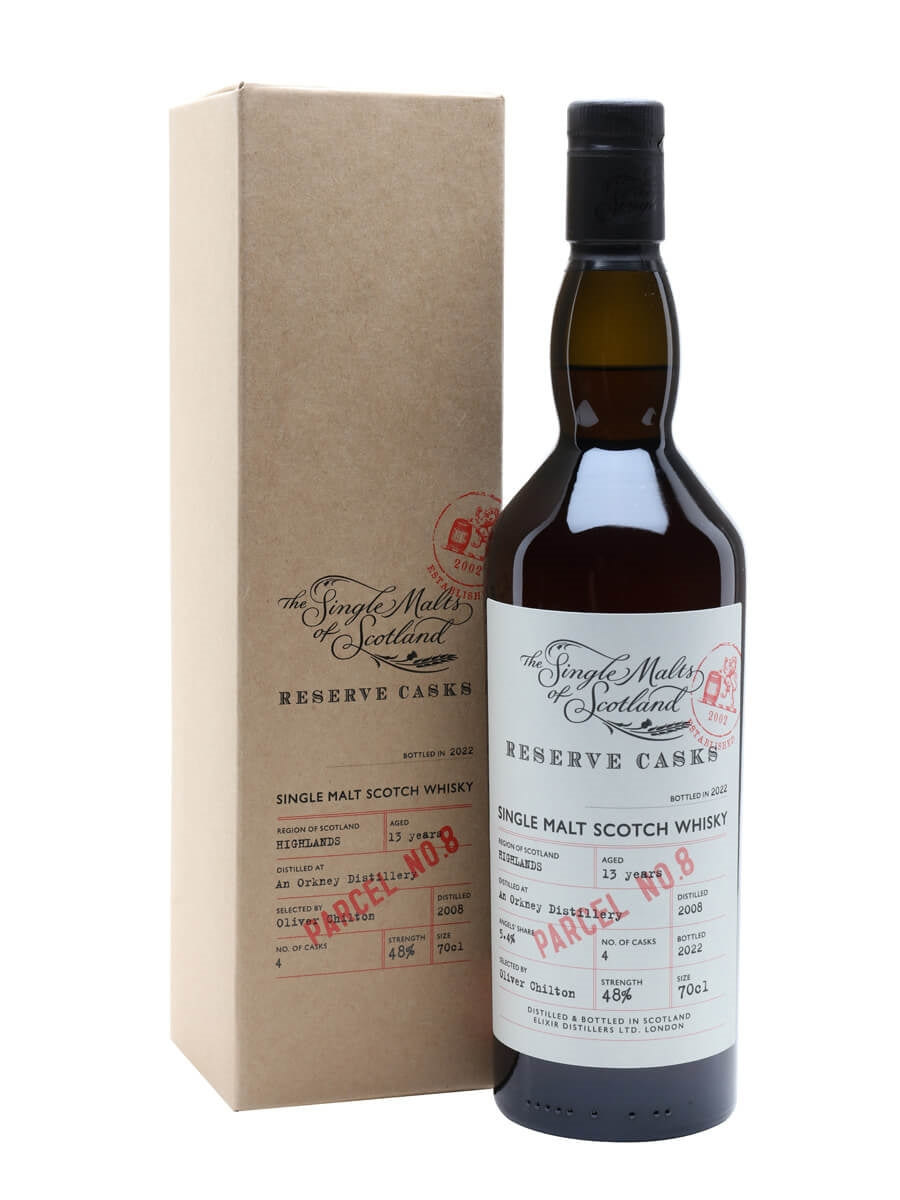Single Malts Of Scotland Orkney 13 Year Old Reserve Cask - Parcel 8