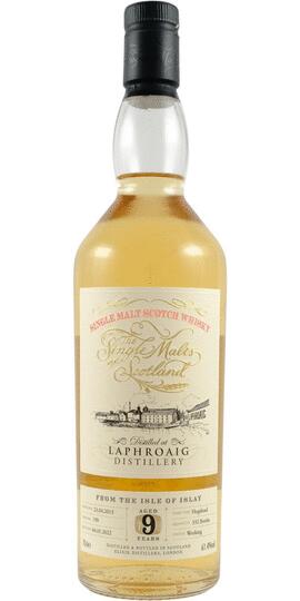 THE SINGLE MALTS OF SCOTLAND Laphroaig 9 Year Old Single Malt Scotch Whisky 750ml