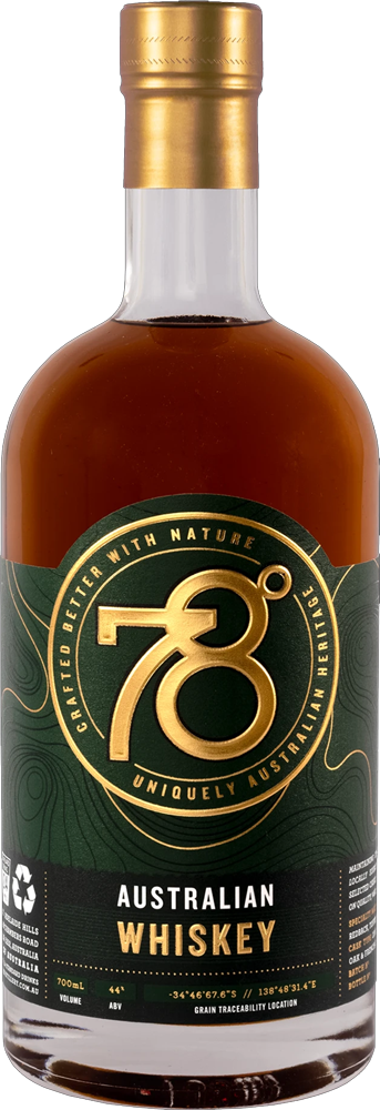 Adelaide Hills Distillery 78º Australian Whisky 700ml
