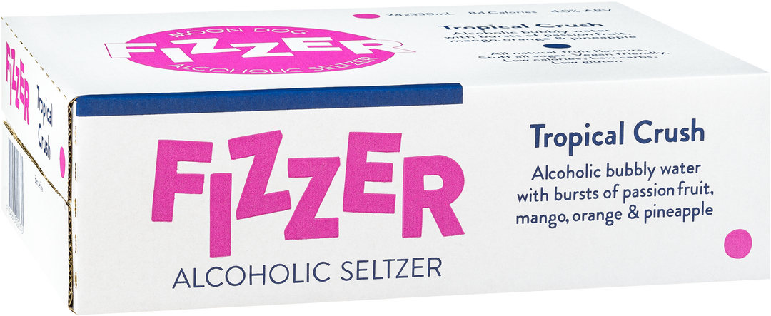 Moon Dog 'Fizzer' Tropical Crush 330ml Can Carton