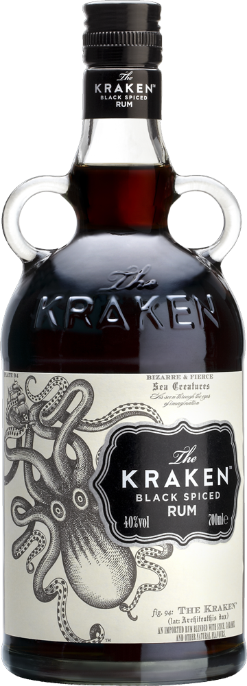 The Kraken Black Spiced Rum 700ml