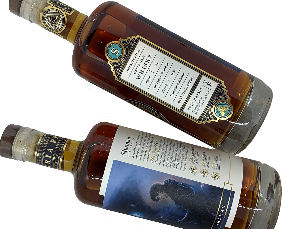 Tria Prima 'Shaman' Bourbon Finish Single Malt 700ml