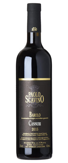 PAOLO SCAVINO BAROLO CANNUBI 2015