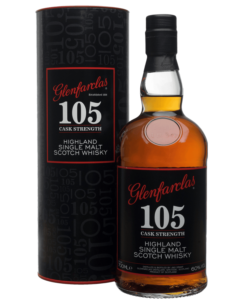 Glenfarclas 105 Cask Strength Single Malt Scotch Whisky 700mL