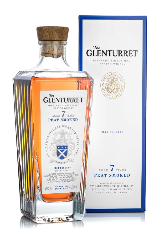 GLENTURRET 7YO PEAT SMOKED