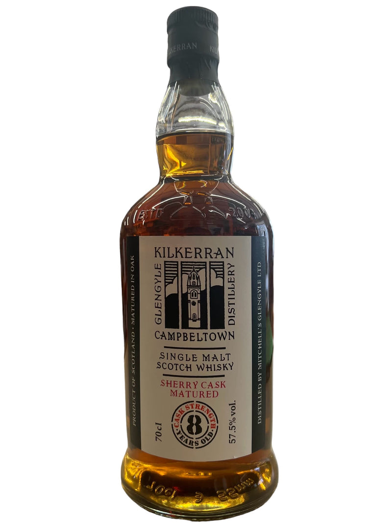 Kilkerran 8YO Sherry Cask Matured Whisky 700ML 57.5%