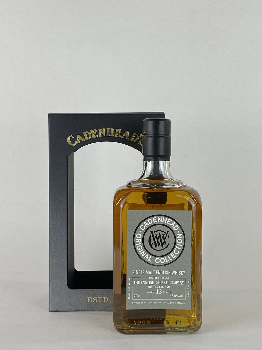 CADENHEAD THE ENGLISH WHISKY COMPANY 12YO 46%