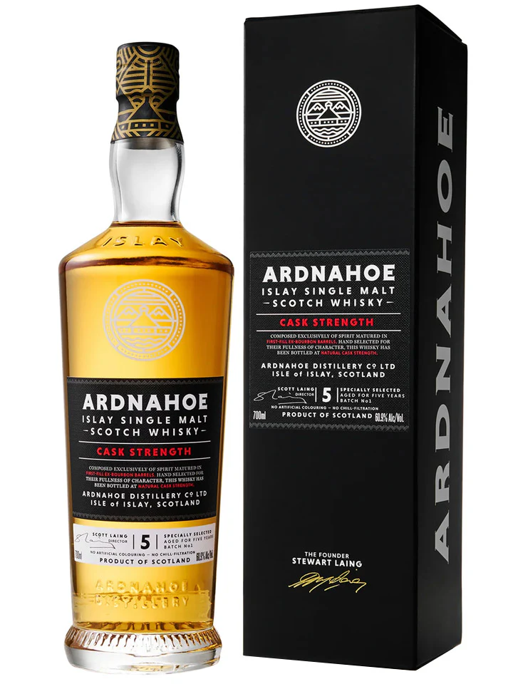 ARDNAHOE ISLAY MALT SCOTCH WHISKY 5YO