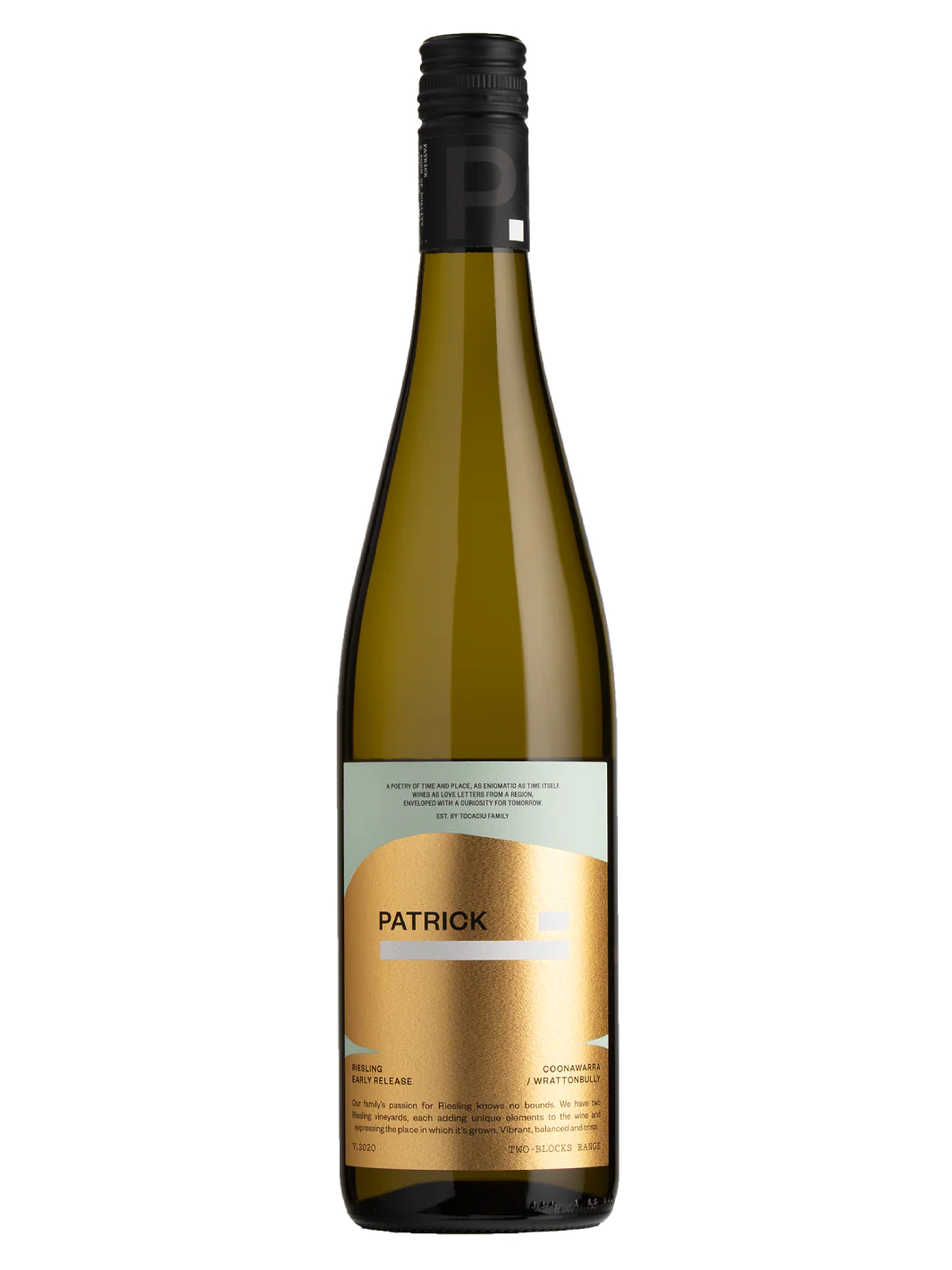 PATRICK OF COONAWARRA TWO BLOCKS RIESLING