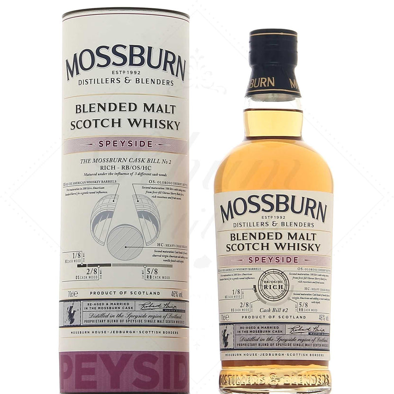 Mossburn Whisky Speyside Blended Malt