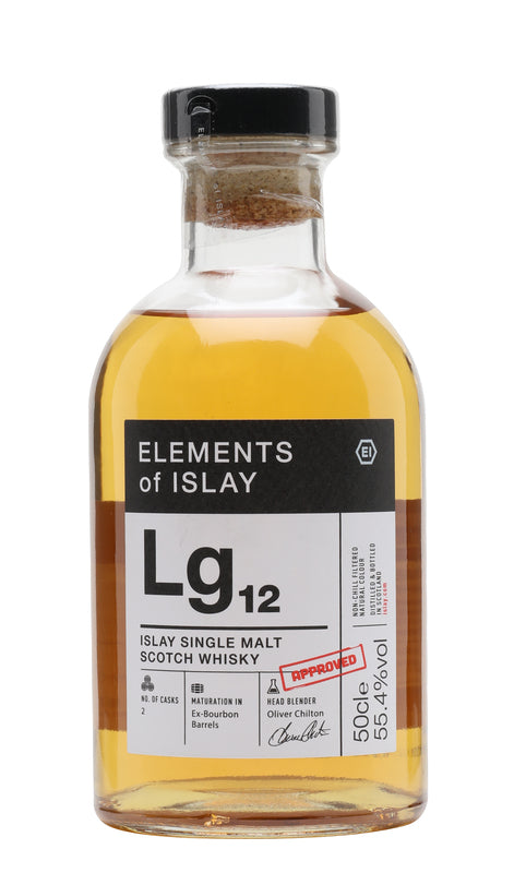Elements Of Islay Lg12 ( Lagavulin ) 55.4% 500ml