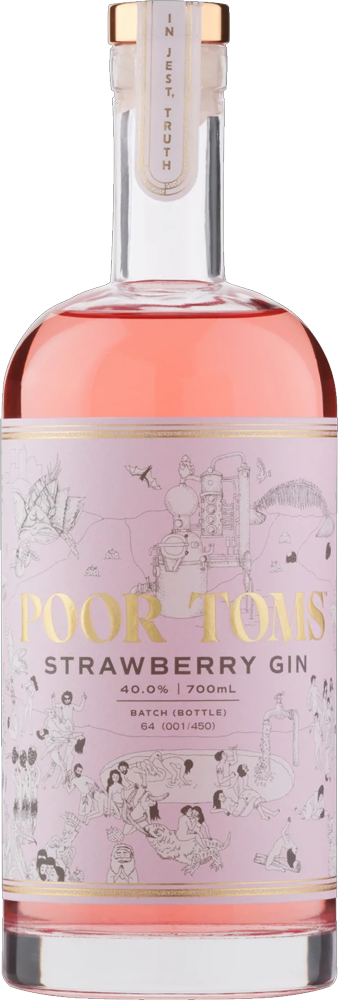 Poor Toms Strawberry Gin
