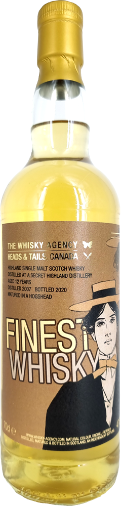 The Whisky Agency Secret Highland 12yo 700ml